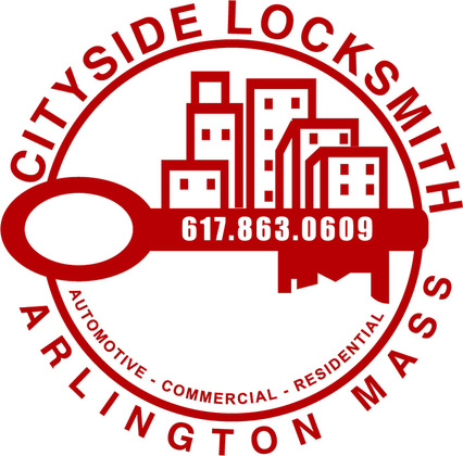 Cityside Locksmith Logo Arlington, MA